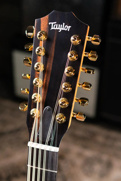 Taylor 260ce-K DLX Doce Doble Acoustic/Electric Guitar with Hardshell Case - Factory Demo