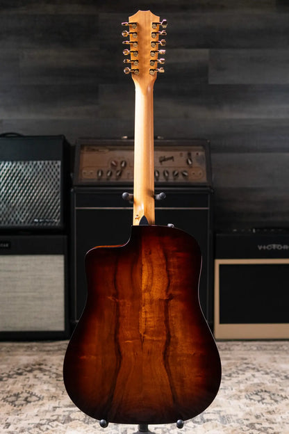 Taylor 260ce-K DLX Doce Doble Acoustic/Electric Guitar with Hardshell Case - Factory Demo