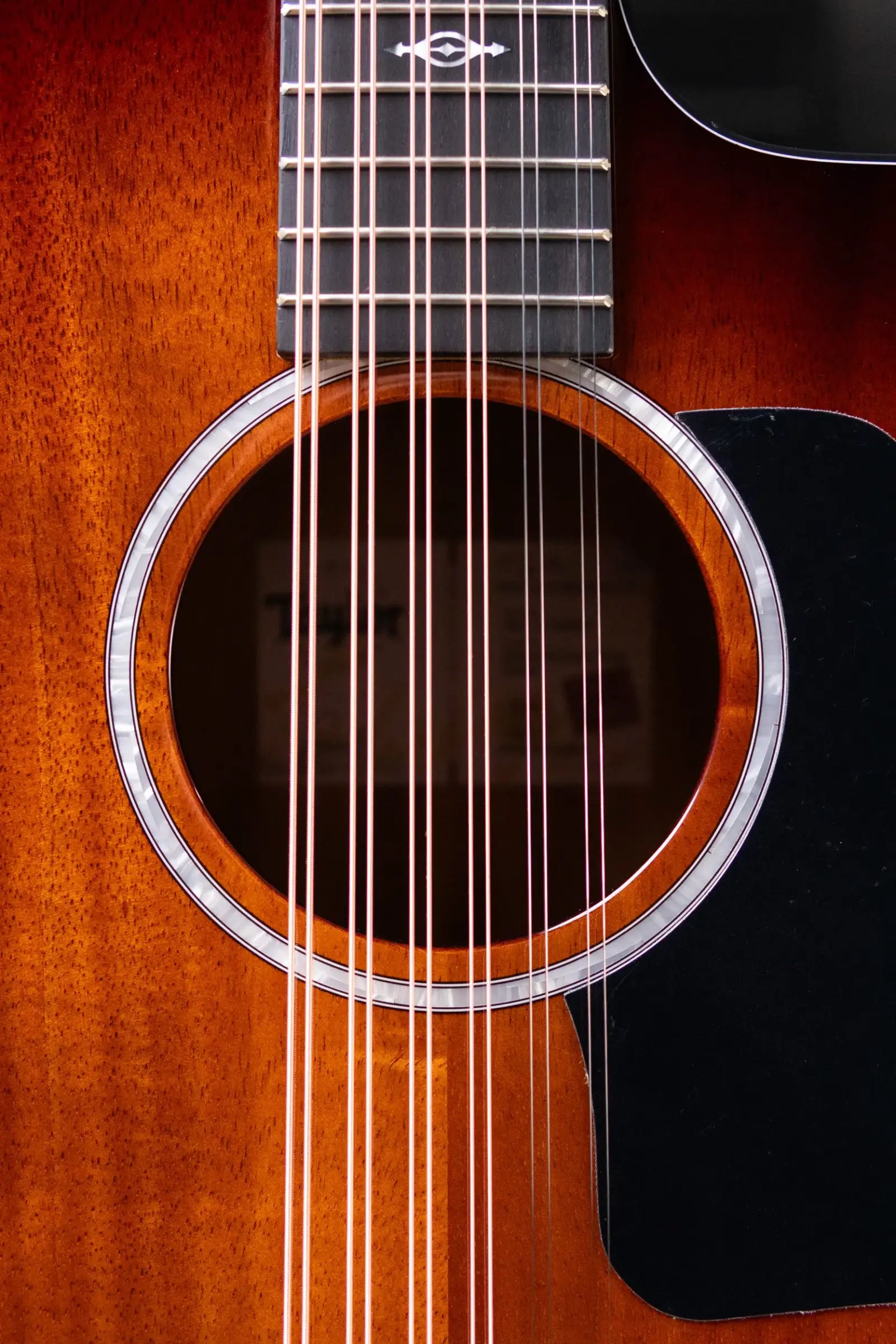 Taylor 260ce-K DLX Doce Doble Acoustic/Electric Guitar with Hardshell Case - Factory Demo