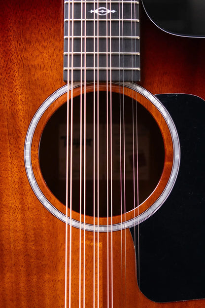 Taylor 260ce-K DLX Doce Doble Acoustic/Electric Guitar with Hardshell Case - Factory Demo