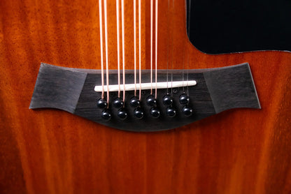 Taylor 260ce-K DLX Doce Doble Acoustic/Electric Guitar with Hardshell Case - Factory Demo