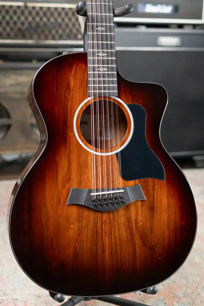 Taylor 264ce-K DLX 12-String Grand Auditorium Acoustic/Electric Guitar with Hardshell Case