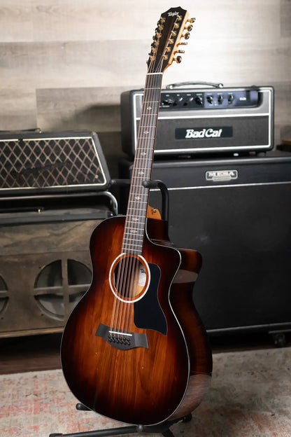 Taylor 264ce-K DLX 12-String Grand Auditorium Acoustic/Electric Guitar with Hardshell Case