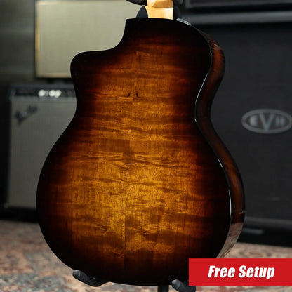 Taylor 264ce-K DLX 12-String Grand Auditorium Acoustic/Electric Guitar with Hardshell Case - Factory Demo