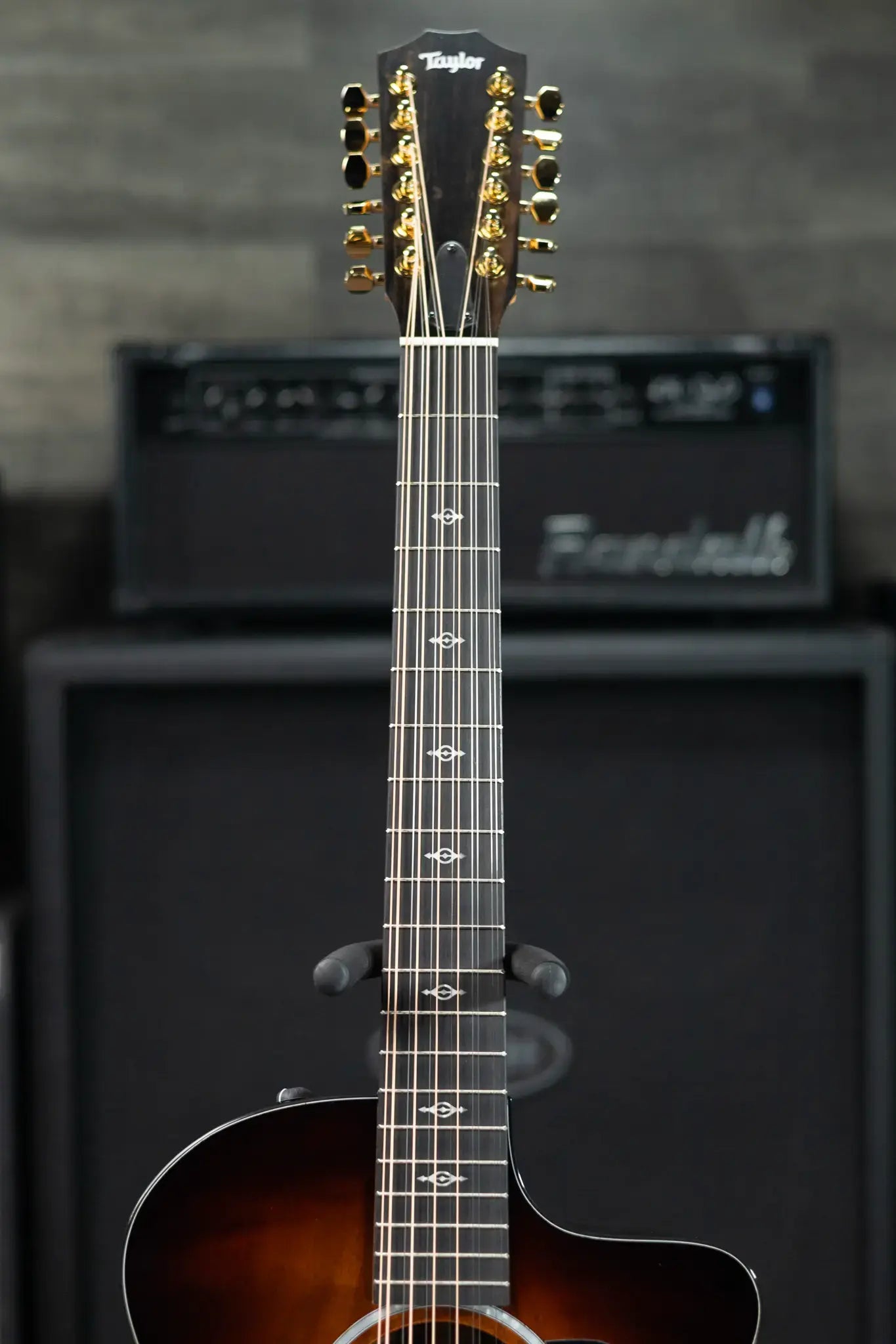 Taylor 264ce-K DLX 12-String Grand Auditorium Acoustic/Electric Guitar with Hardshell Case - Factory Demo