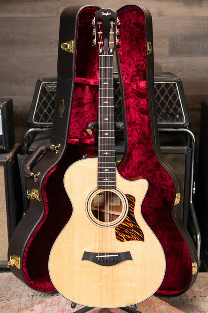 Taylor 312ce 12-Fret Grand Concert Acoustic/Electric Guitar with Hardshell Case