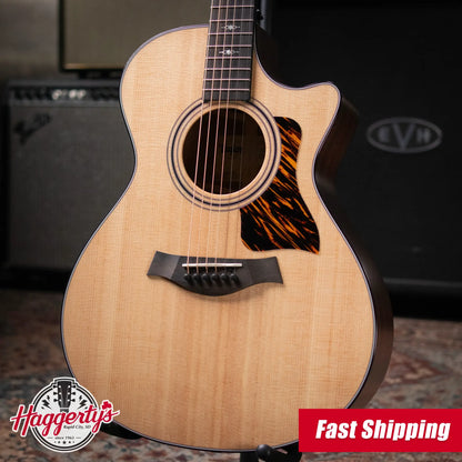 Taylor 312ce Grand Concert Acoustic/Electric Guitar with Hardshell Case
