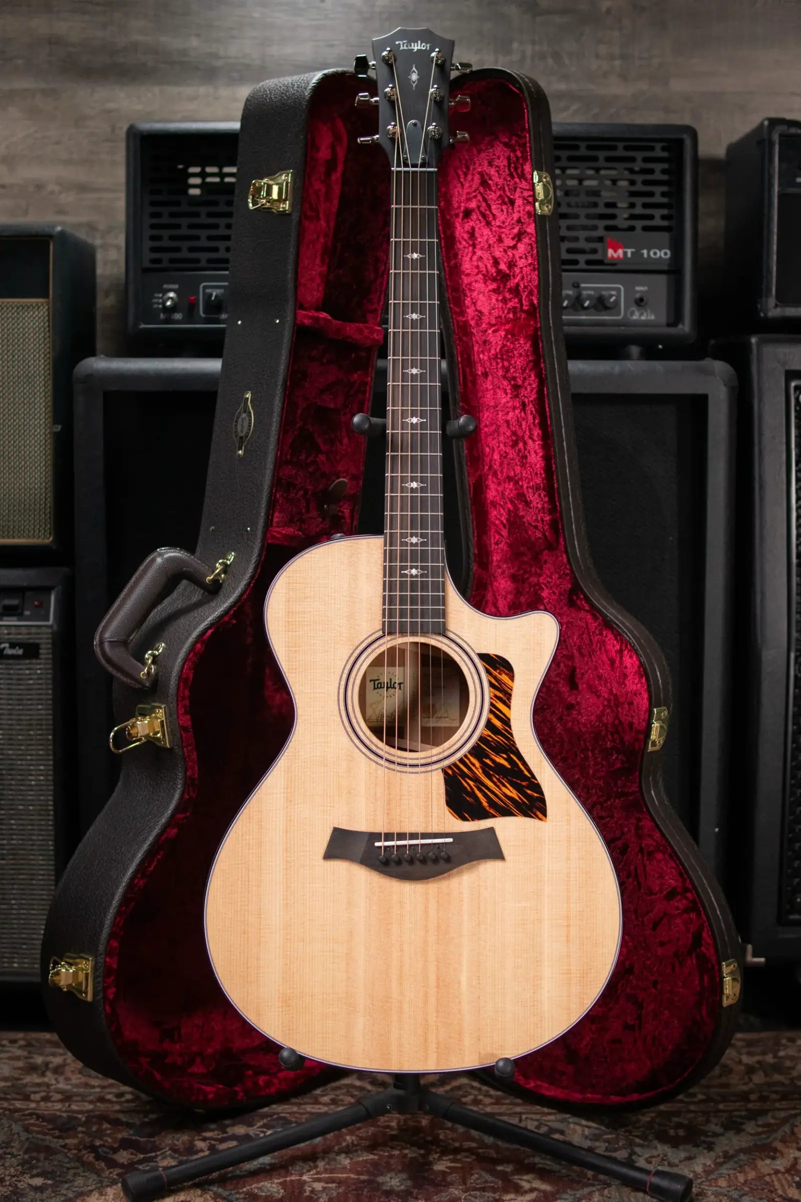 Taylor 312ce Grand Concert Acoustic/Electric Guitar with Hardshell Case