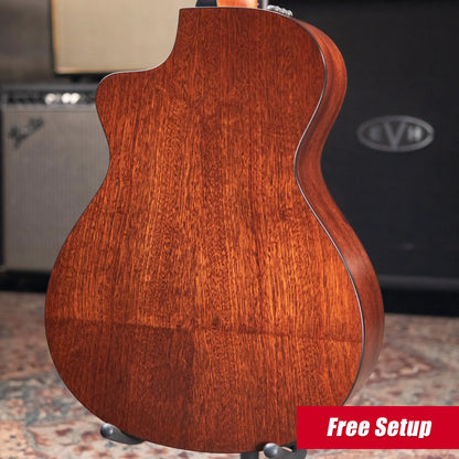 Taylor 312ce-N Nylon Grand Concert Acoustic/Electric Guitar with Hardshell Case