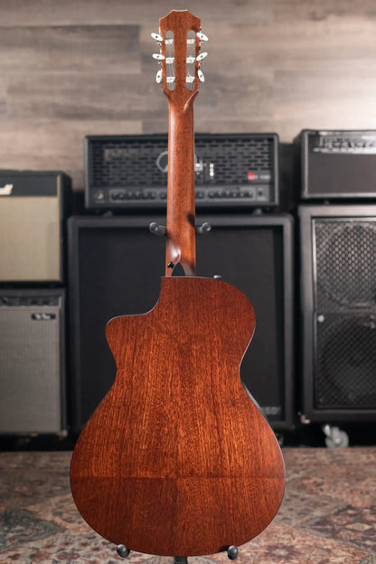 Taylor 312ce-N Nylon Grand Concert Acoustic/Electric Guitar with Hardshell Case