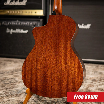 Taylor 312ce-N Nylon Grand Concert Acoustic/Electric Guitar with Hardshell Case