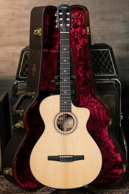 Taylor 312ce-N Nylon Grand Concert Acoustic/Electric with Hardshell Case