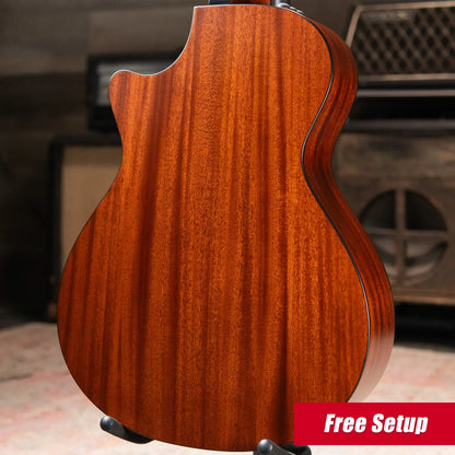 Taylor 322ce Grand Concert Acoustic/Electric Guitar - Shaded Edge Burst with Hardshell Case