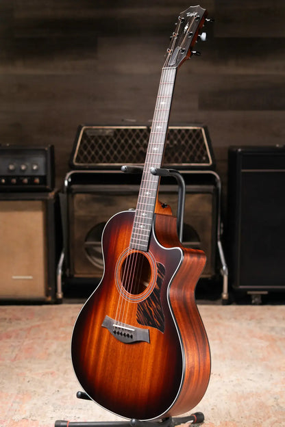 Taylor 322ce Grand Concert Acoustic/Electric Guitar - Shaded Edge Burst with Hardshell Case