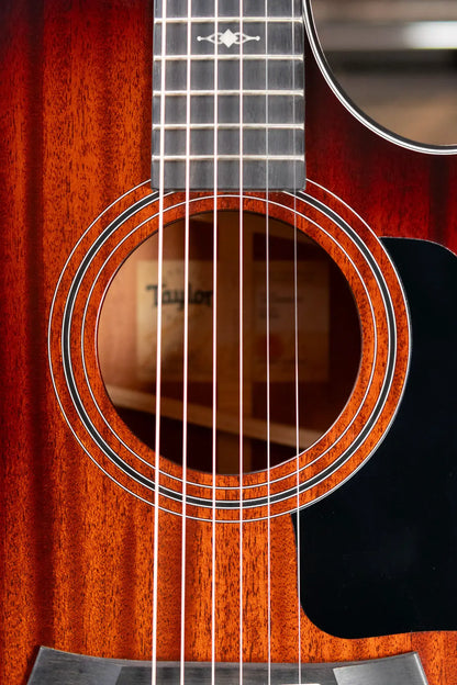 Taylor 322ce Grand Concert Acoustic-Electric Guitar, Shaded Edge Burst with Hardshell Case - Used