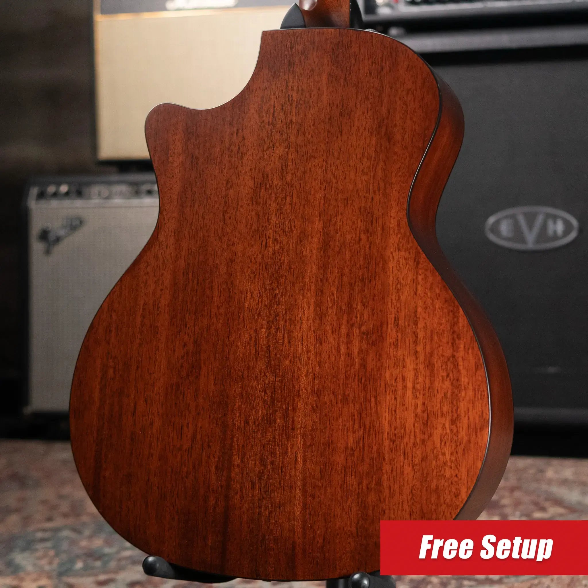 Taylor 324ce Baritone-6 LTD Grand Auditorium Acoustic/Electric Guitar with Hardshell Case