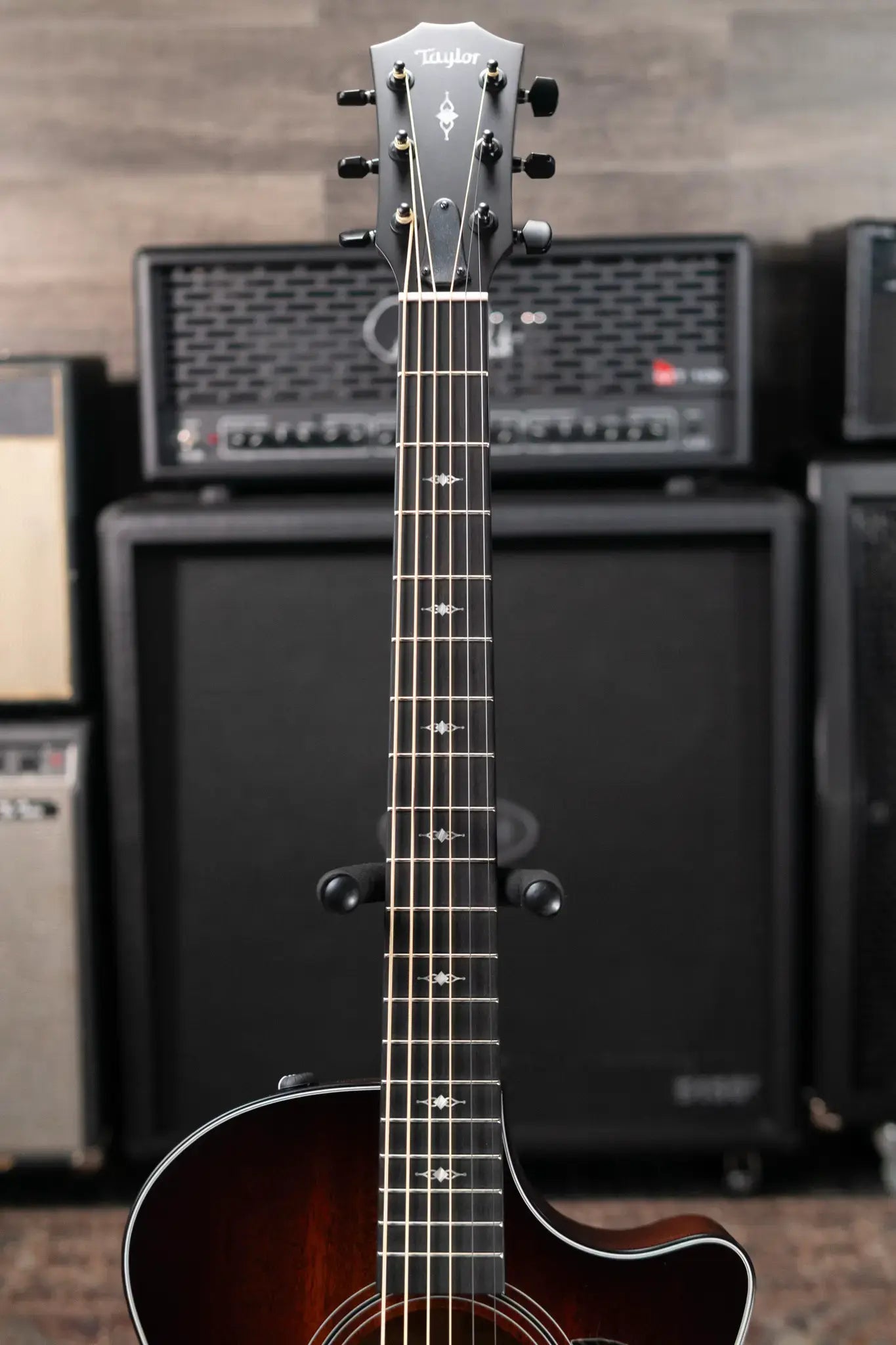 Taylor 324ce Baritone-6 LTD Grand Auditorium Acoustic/Electric Guitar with Hardshell Case