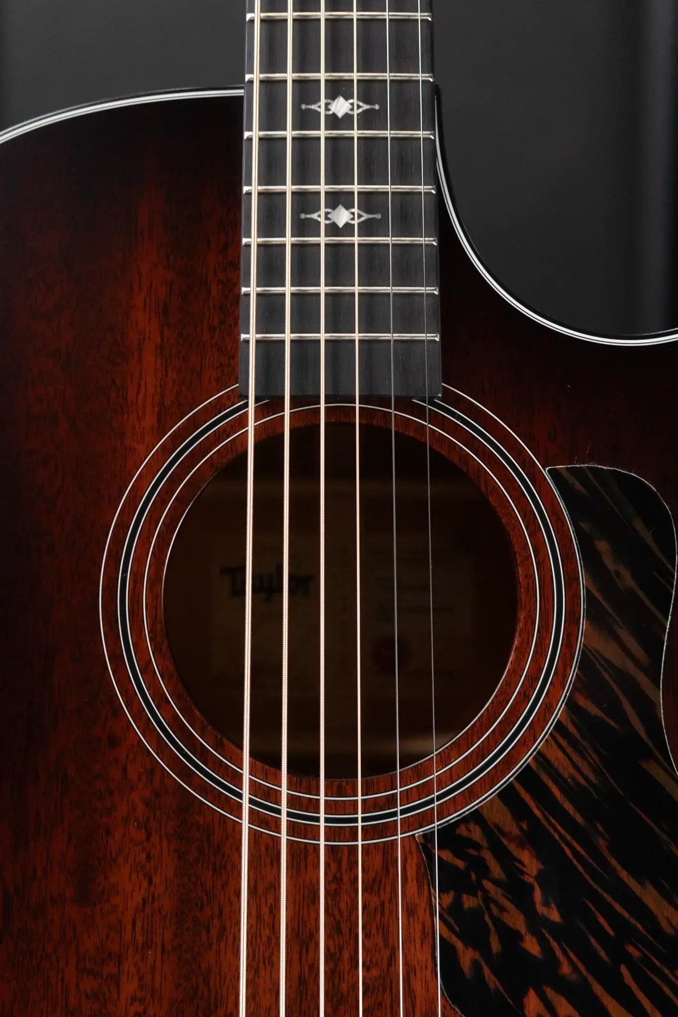 Taylor 324ce Baritone-6 LTD Grand Auditorium Acoustic/Electric Guitar with Hardshell Case