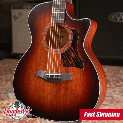 Taylor 324ce Baritone-6 LTD Grand Auditorium Acoustic/Electric Guitar with Hardshell Case