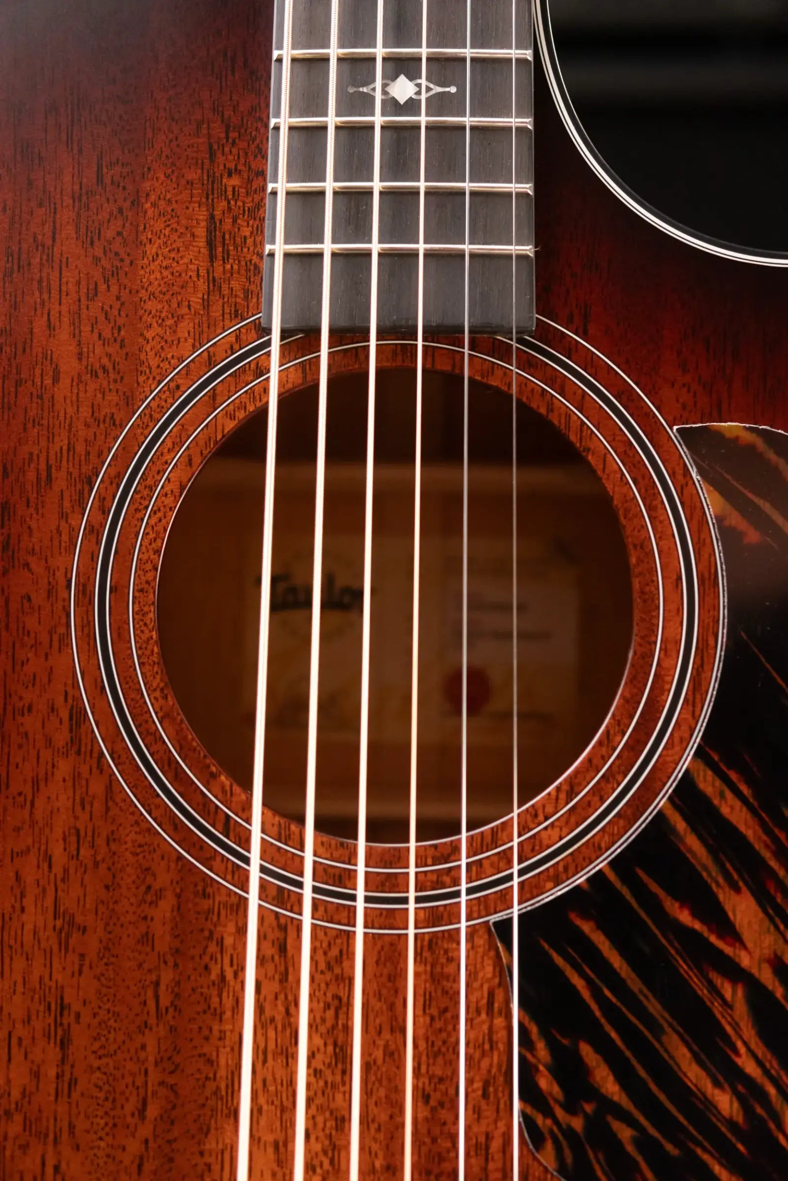 Taylor 324ce Baritone-6 LTD Grand Auditorium Acoustic/Electric Guitar with Hardshell Case