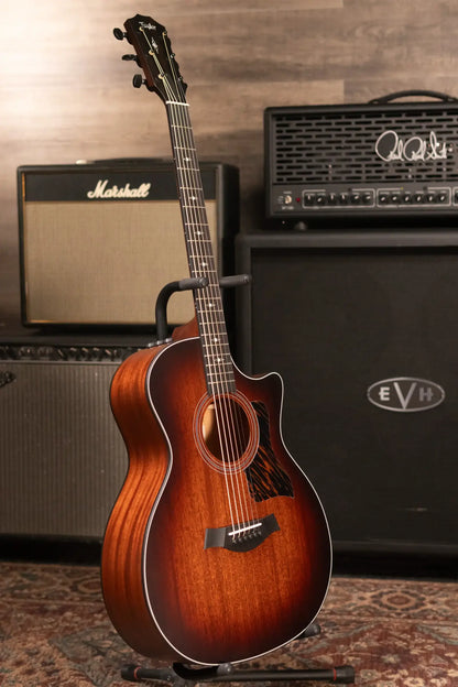 Taylor 324ce Baritone-6 LTD Grand Auditorium Acoustic/Electric Guitar with Hardshell Case