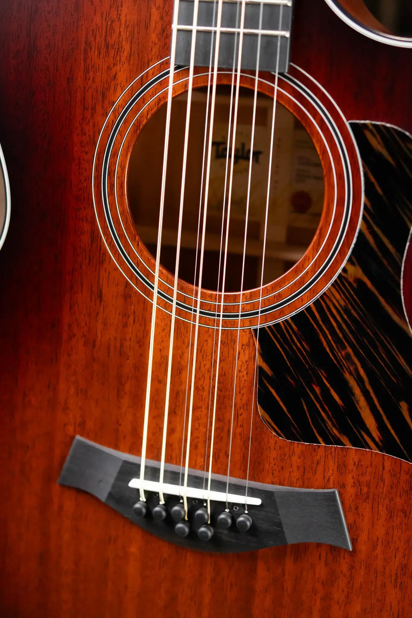 Taylor 324ce Baritone-8 LTD Grand Auditorium Acoustic/Electric Guitar with Hardshell Case