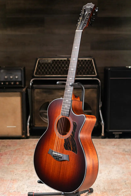 Taylor 324ce Baritone-8 LTD Grand Auditorium Acoustic/Electric Guitar with Hardshell Case