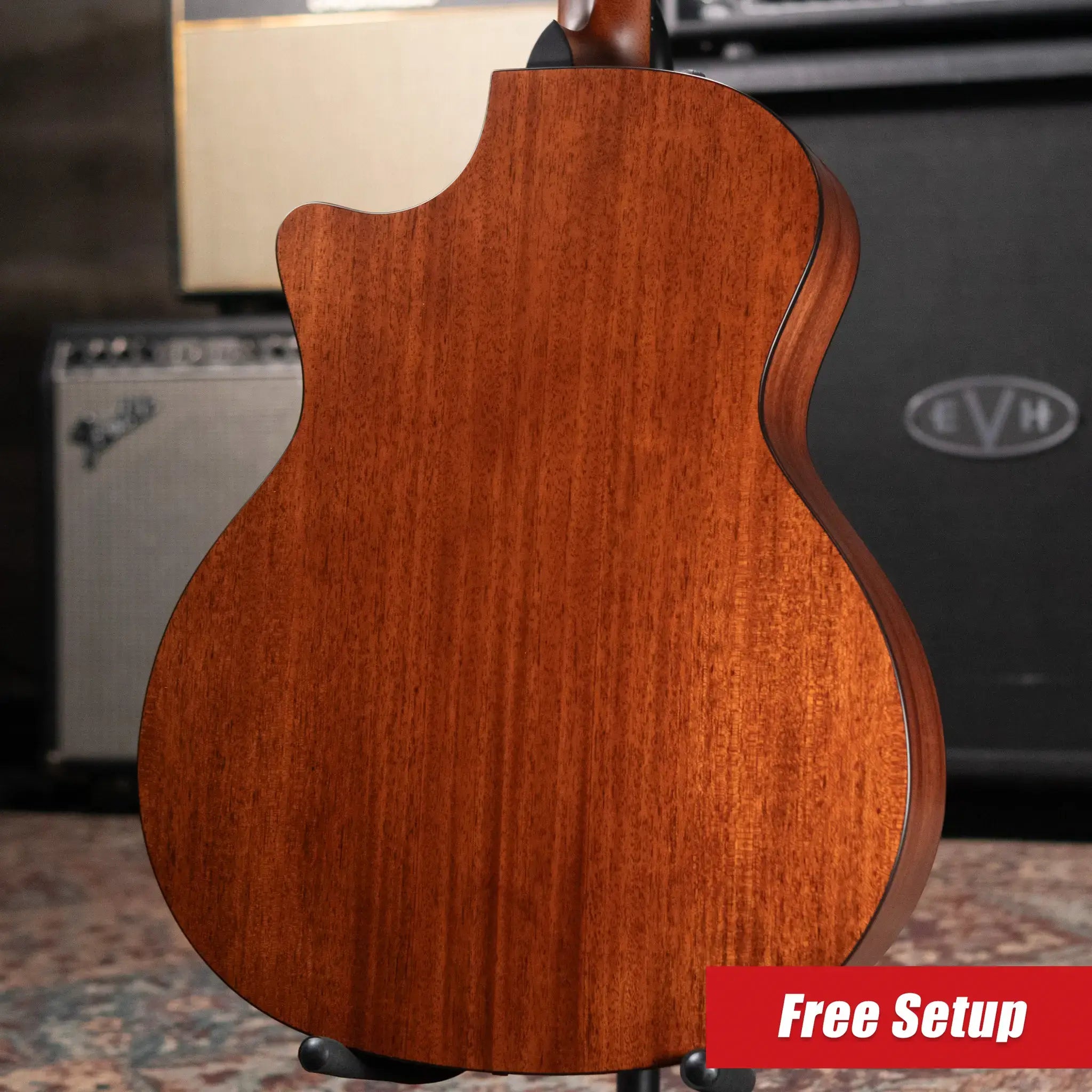 Taylor 324ce Baritone-8 LTD Grand Auditorium Acoustic/Electric Guitar with Hardshell Case