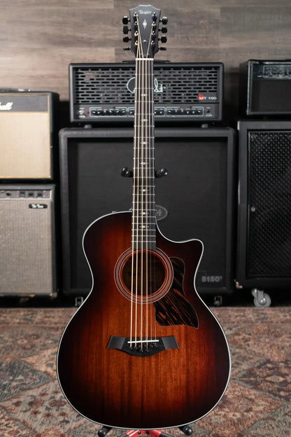 Taylor 324ce Baritone-8 LTD Grand Auditorium Acoustic/Electric Guitar with Hardshell Case - Demo