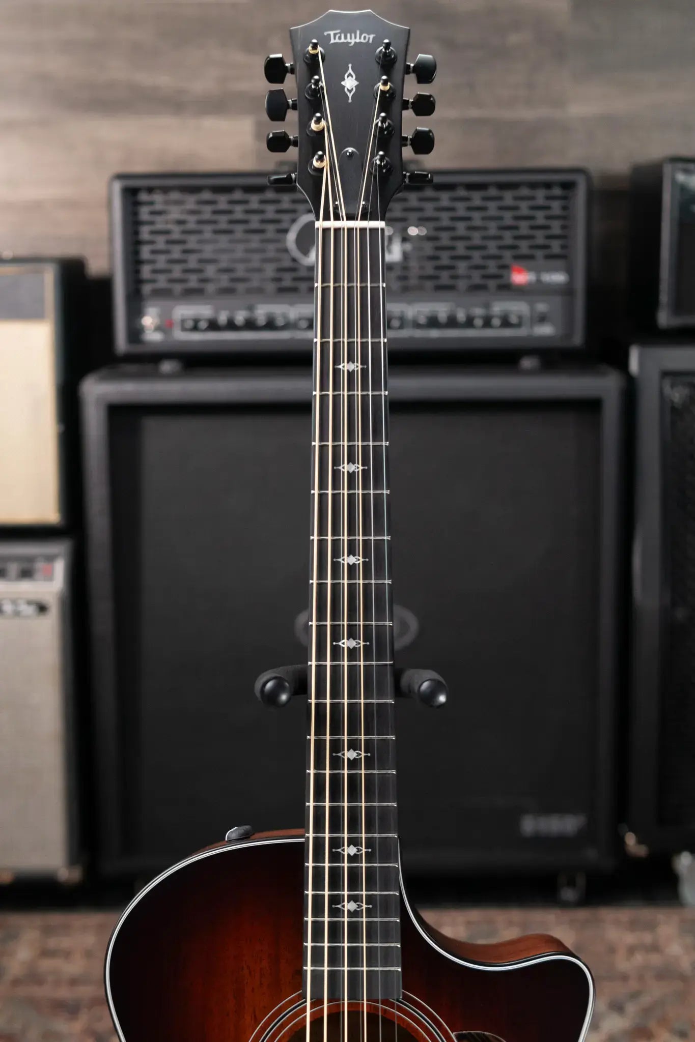 Taylor 324ce Baritone-8 LTD Grand Auditorium Acoustic/Electric Guitar with Hardshell Case
