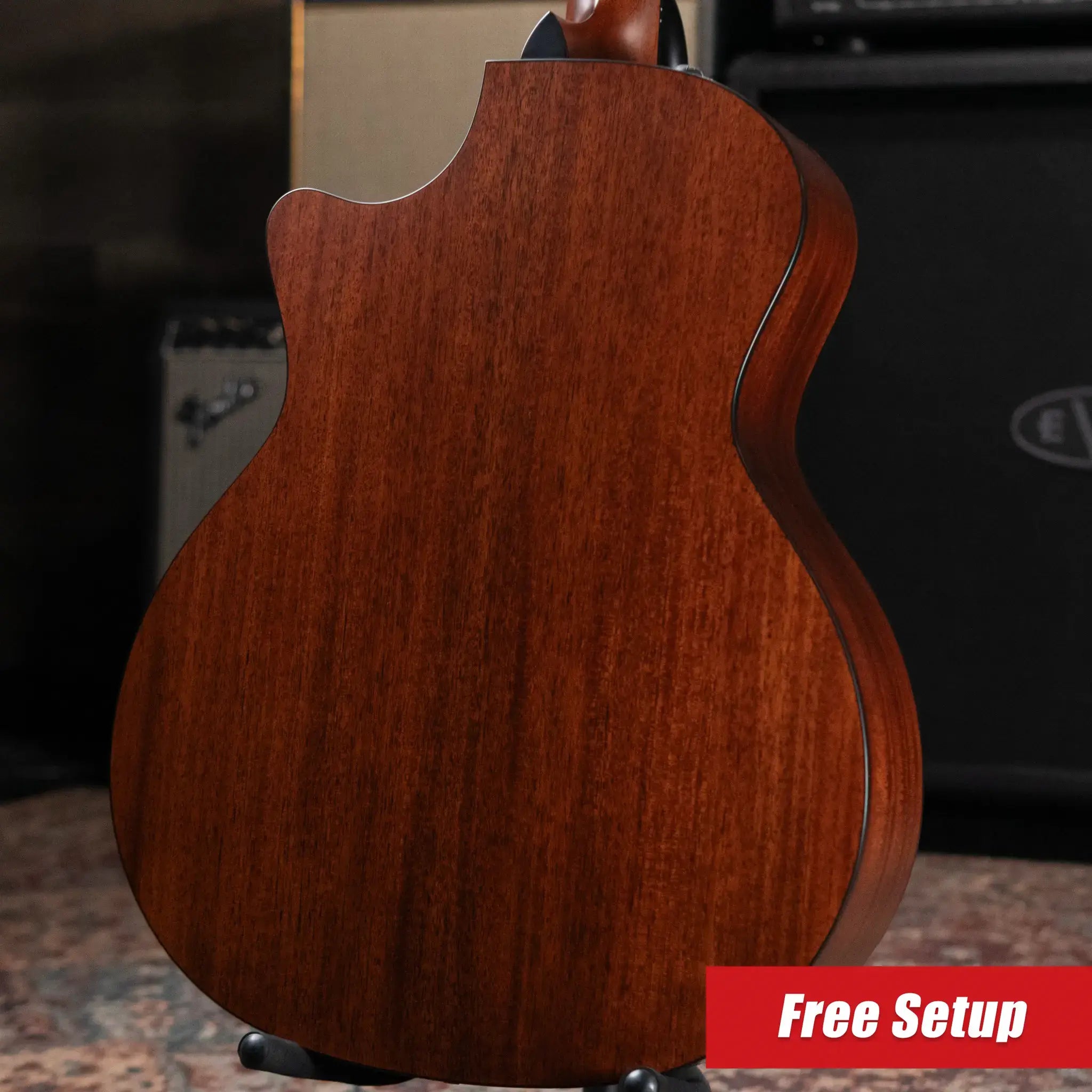 Taylor 324ce Baritone-8 LTD Grand Auditorium Acoustic/Electric Guitar with Hardshell Case