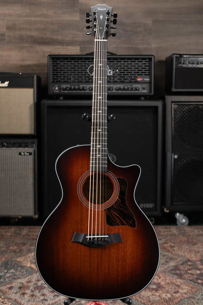 Taylor 324ce Baritone-8 LTD Grand Auditorium Acoustic/Electric Guitar with Hardshell Case