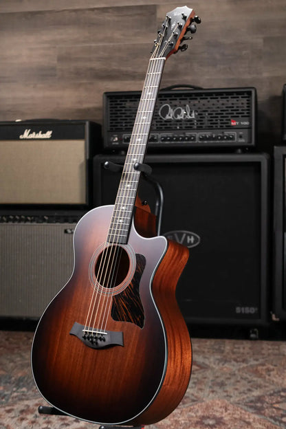 Taylor 324ce Baritone-8 LTD Grand Auditorium Acoustic/Electric Guitar with Hardshell Case