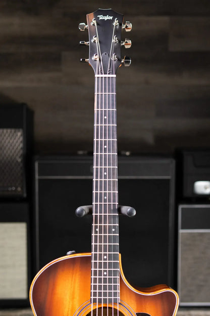 Taylor 324ce Studio Special Edition Grand Auditorium Acoustic/Electric Guitar - Shaded Edge Burst with Gig Bag