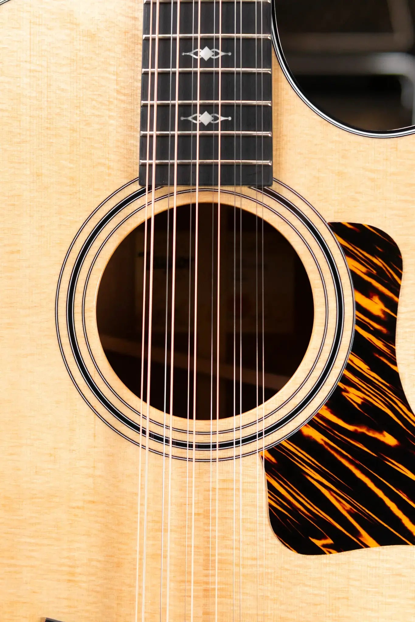 Taylor 352ce 12-String Grand Concert Acoustic/Electric Guitar with Hardshell Case
