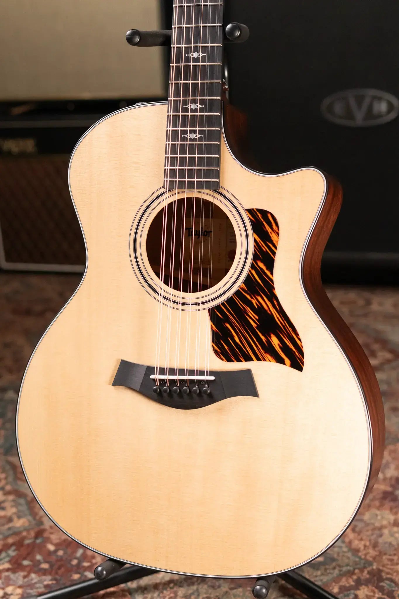 Taylor 354ce 12-String Acoustic/Electric Guitar with Hardshell Case - Floor Model