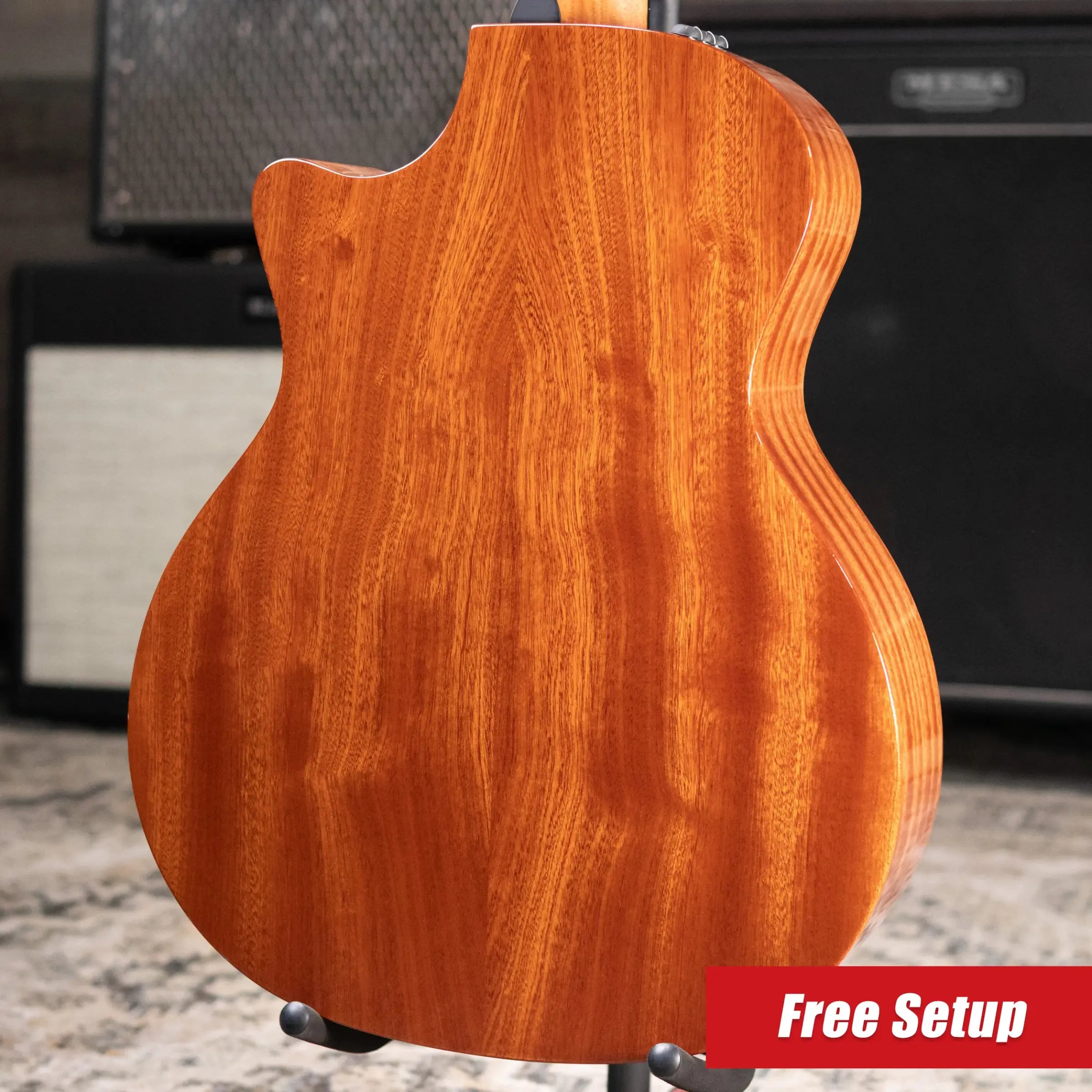 Taylor 354ce Studio Special Edition Acoustic/Electric Guitar - Honeyburst with Gig Bag