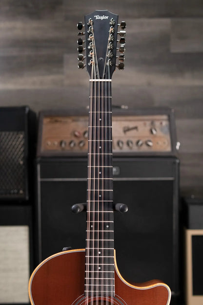 Taylor 354ce Studio Special Edition Acoustic/Electric Guitar - Honeyburst with Gig Bag