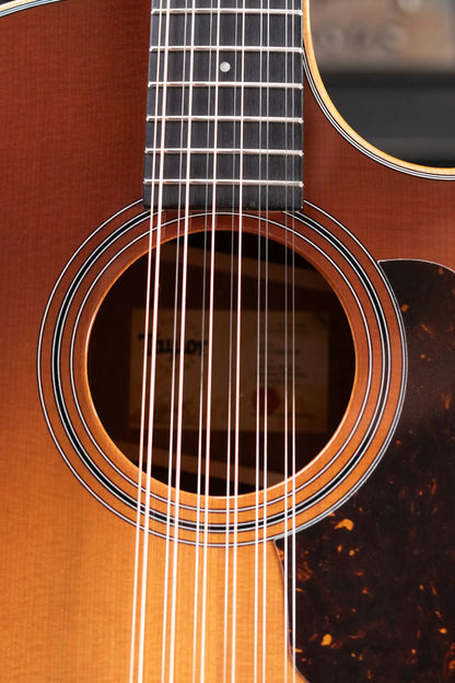 Taylor 354ce Studio Special Edition Acoustic/Electric Guitar - Honeyburst with Gig Bag