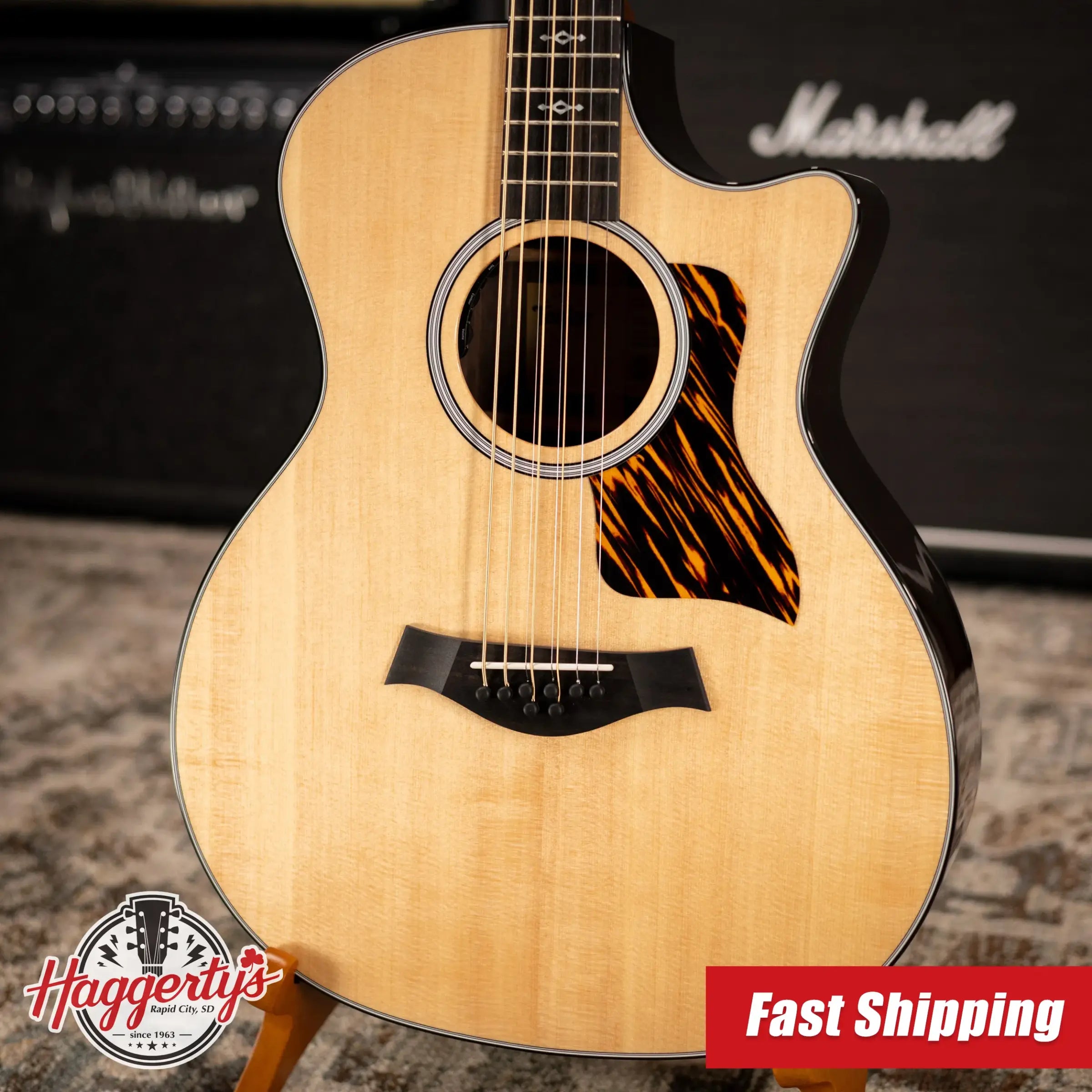 Taylor 414ce Baritone-8 Special Edition Grand Auditorium Acoustic/Electric Guitar with Hardshell Case