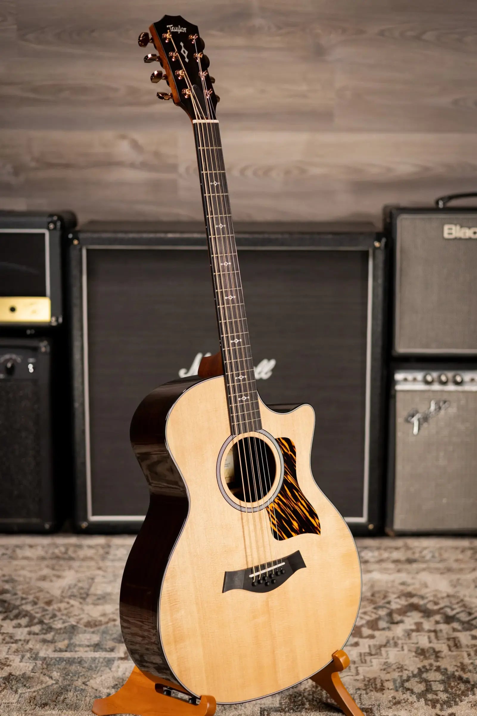 Taylor 414ce Baritone-8 Special Edition Grand Auditorium Acoustic/Electric Guitar with Hardshell Case