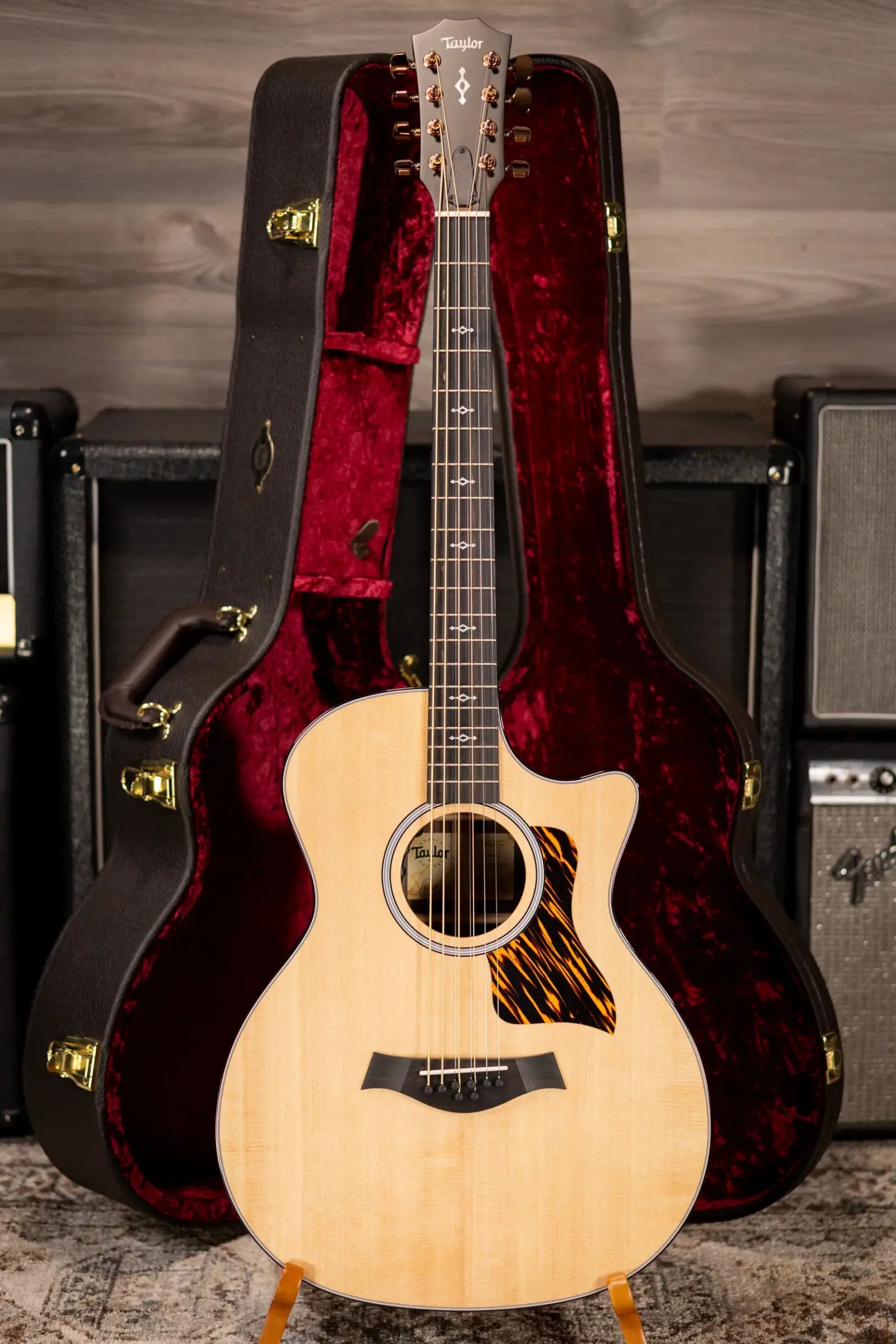 Taylor 414ce Baritone-8 Special Edition Grand Auditorium Acoustic/Electric Guitar with Hardshell Case