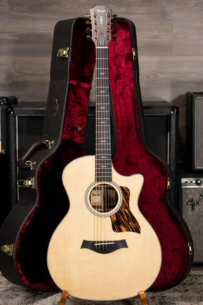 Taylor 414ce Baritone-8 Special Edition Grand Auditorium Acoustic/Electric Guitar with Hardshell Case