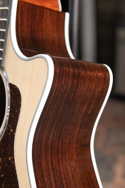 Taylor 414ce Grand Auditorium Acoustic/Electric Guitar - Natural with Hardshell Case