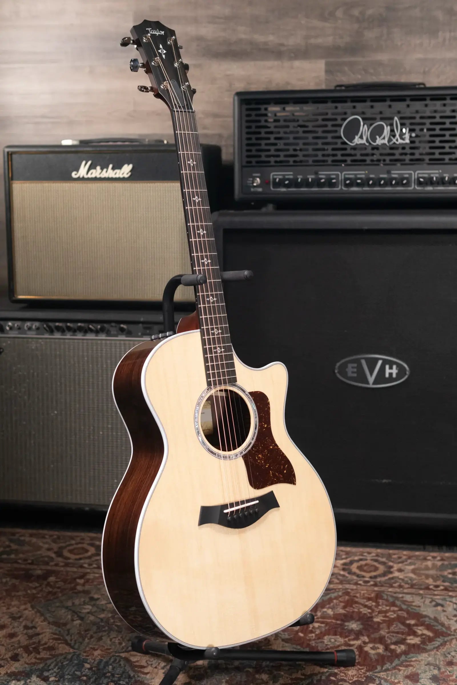 Taylor 414ce Grand Auditorium Acoustic/Electric Guitar - Natural with Hardshell Case