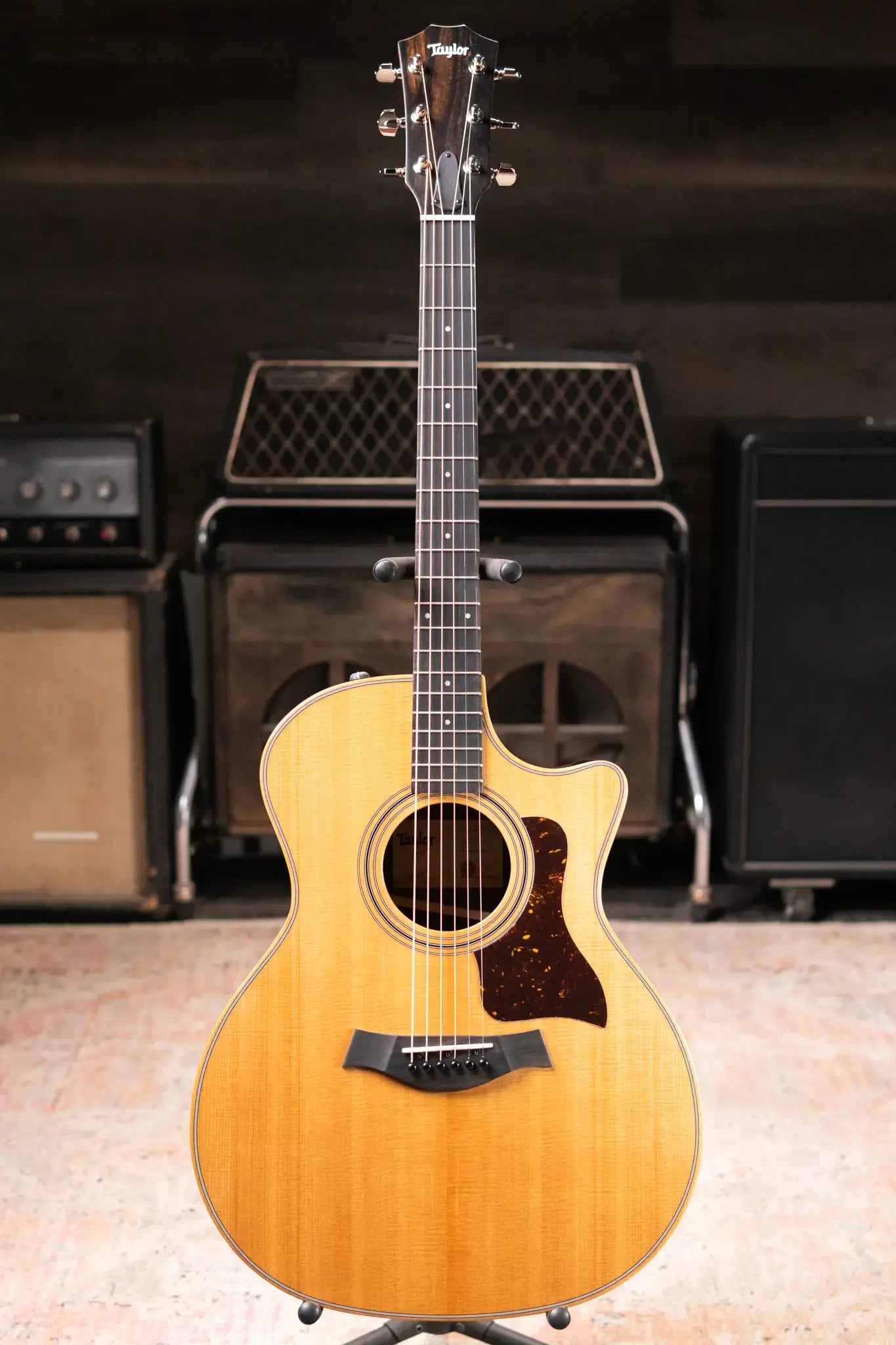 Taylor 414ce Studio Grand Auditorium Acoustic/Electric Guitar - Natural with Gig Bag