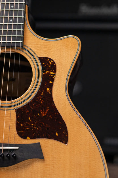 Taylor 414ce Studio Grand Auditorium Acoustic/Electric Guitar - Natural with Gig Bag
