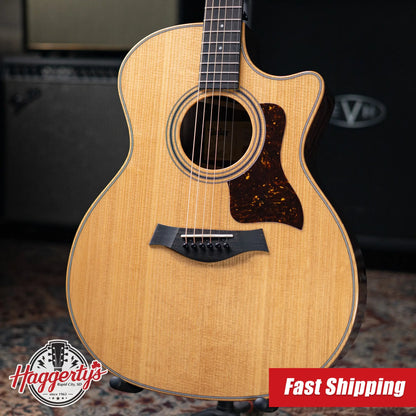 Taylor 414ce Studio Grand Auditorium Acoustic/Electric Guitar - Natural with Gig Bag