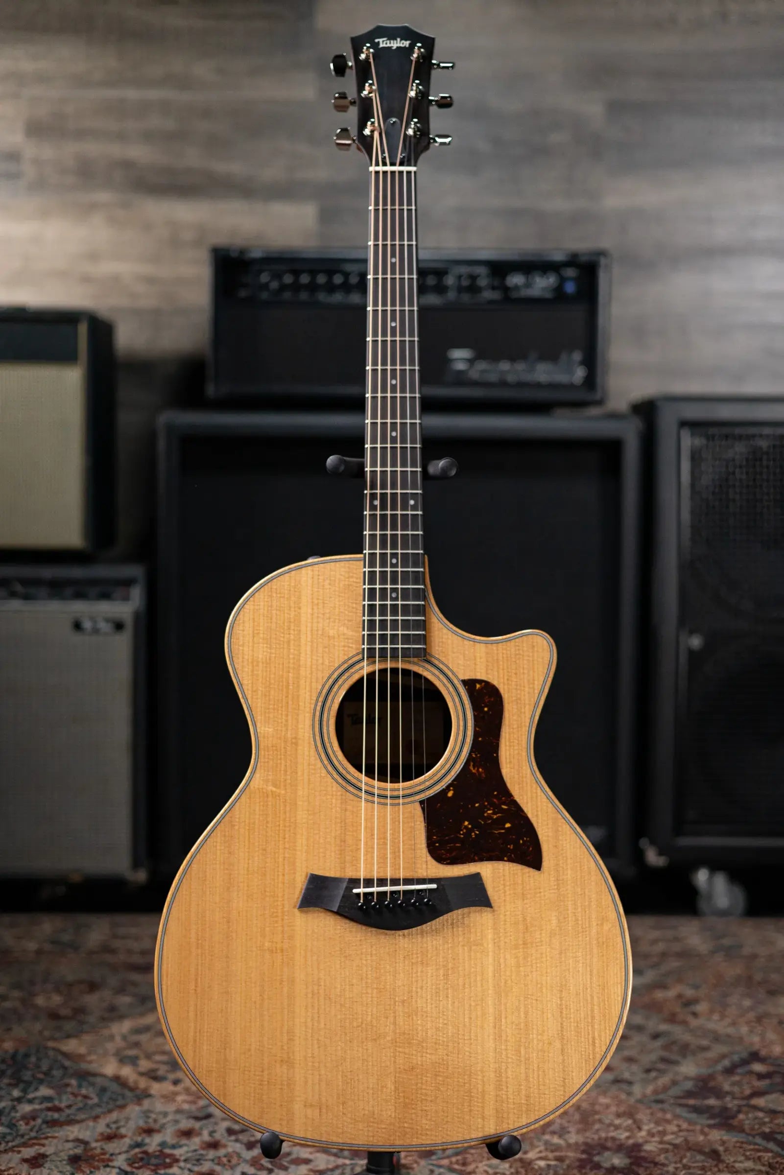 Taylor 414ce Studio Grand Auditorium Acoustic/Electric Guitar - Natural with Gig Bag