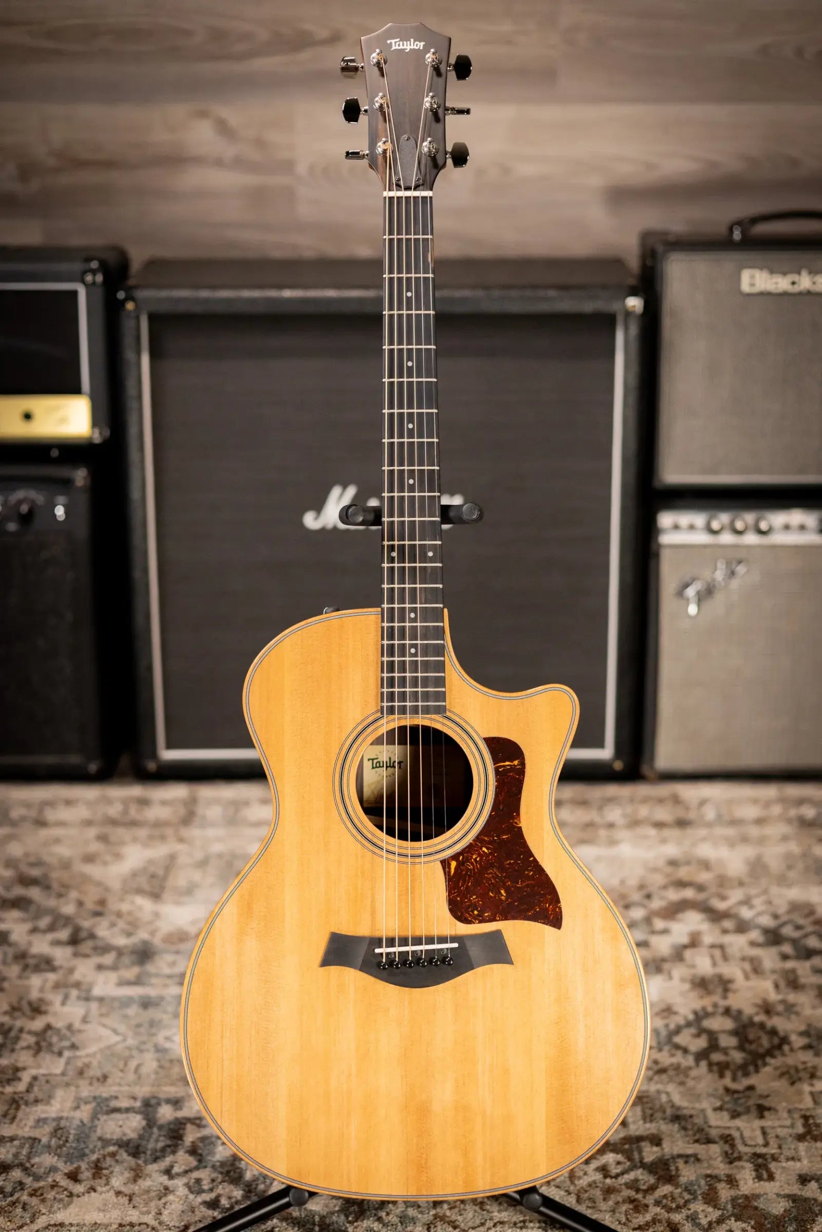 Taylor 414ce Studio Grand Auditorium Acoustic/Electric Guitar - Natural with Gig Bag
